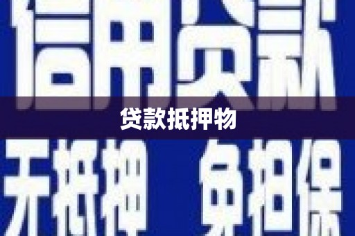 禹城贷款抵押物