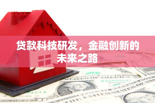 禹城贷款科技研发，金融创新的未来之路