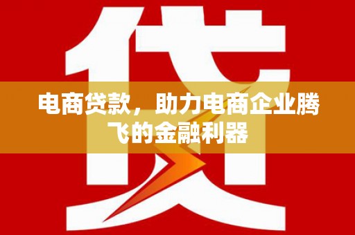 禹城电商贷款，助力电商企业腾飞的金融利器