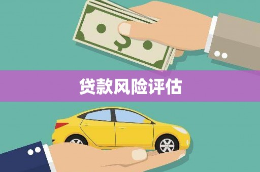 禹城贷款风险评估