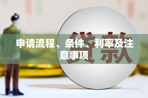 禹城申请流程、条件、利率及注意事项