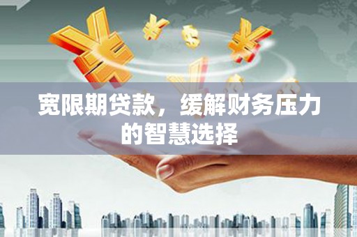 禹城宽限期贷款，缓解财务压力的智慧选择