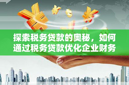 禹城探索税务贷款的奥秘，如何通过税务贷款优化企业财务