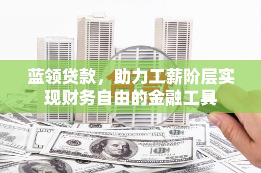 禹城蓝领贷款，助力工薪阶层实现财务自由的金融工具