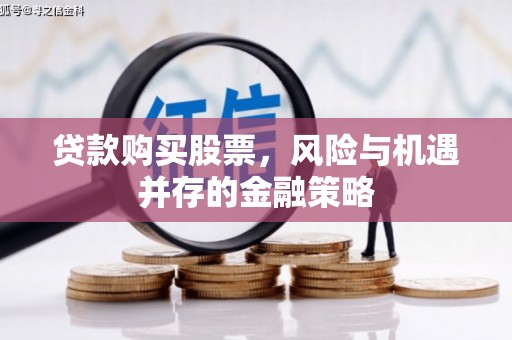禹城贷款购买股票，风险与机遇并存的金融策略