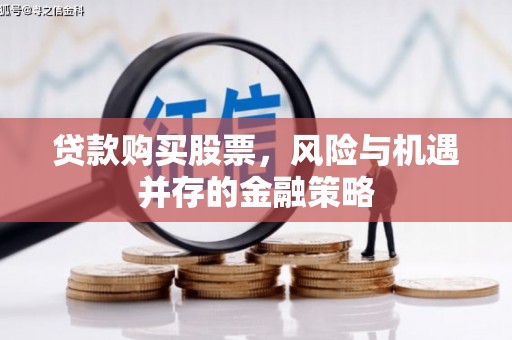 禹城贷款购买股票，风险与机遇并存的金融策略