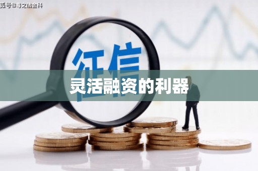 禹城灵活融资的利器