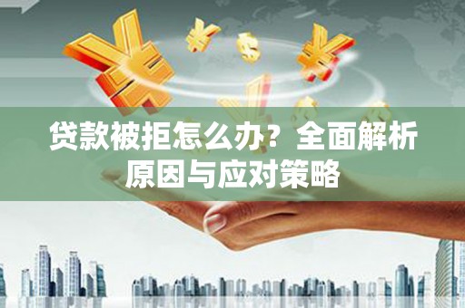 禹城贷款被拒怎么办？全面解析原因与应对策略